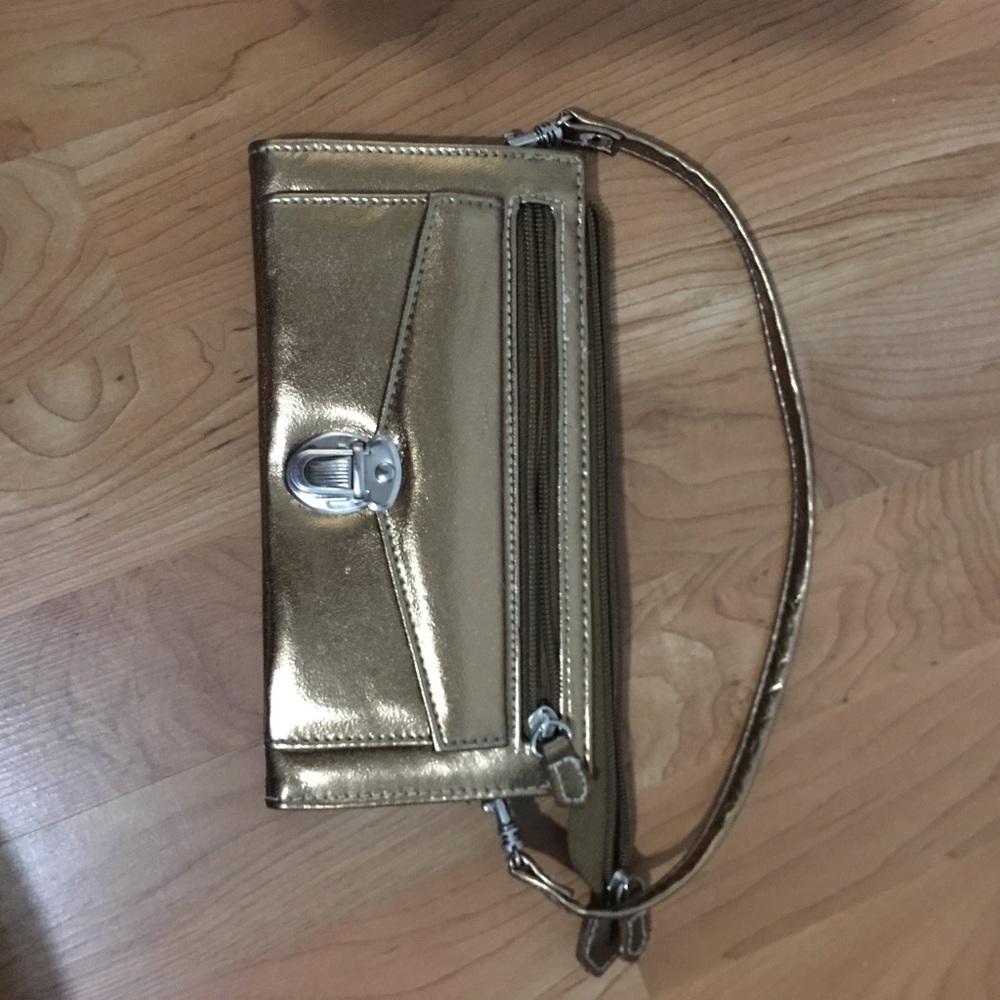 Y2K Vintage Gold Handbag - Picture 4 of 6